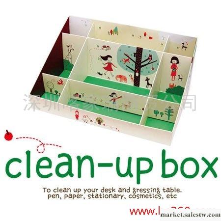 雙12狂歡節創意家居 韓版monopoly可愛DIY桌面整理盒（綠） 收納批發・進口・工廠・代買・代購