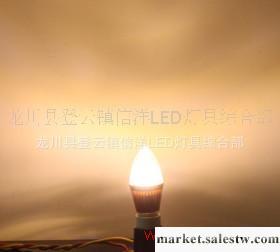 LED燈 LED蠟燭燈 LED水晶燈 LED水晶蠟燭燈 3W E14 尖泡【信陽】工廠,批發,進口,代購