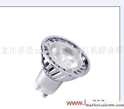 3W大功率LED射燈 杯燈 LED珠寶展柜射燈 LED燈 3*1W GU10 220V工廠,批發,進口,代購