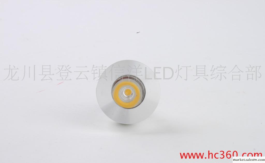 LED射燈/LED燈杯/LED大功率射燈/LED可調光射燈 1*1W射燈12V MR16工廠,批發,進口,代購