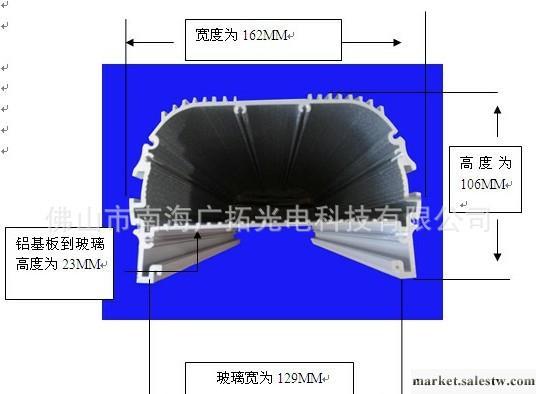 36W,72W大功率LED洗墻燈外殼，LED投光燈外殼。 36w投光燈led照明工廠,批發,進口,代購