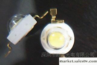 供應［廠家批發］1W華磊大功率LED/暖白光，光通量90-100工廠,批發,進口,代購