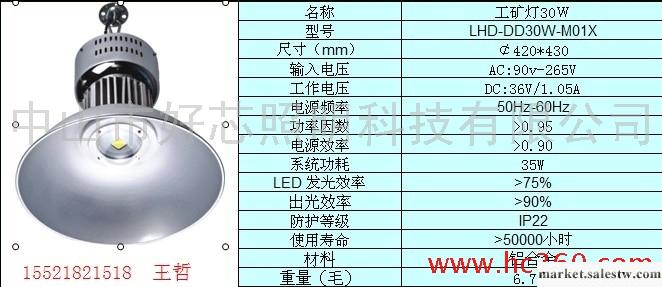 供應廠家直銷好芯工礦燈  LED工礦燈   LED廠房照明燈具批發・進口・工廠・代買・代購