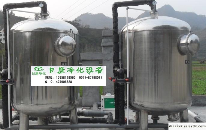 供應日康過濾器TC2400*1500 45T/H杭州碳鋼環氧多介質過濾器工廠,批發,進口,代購