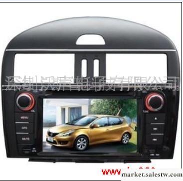 供應日產新騏達2011車載音響DVD導航 汽車影音音響工廠,批發,進口,代購