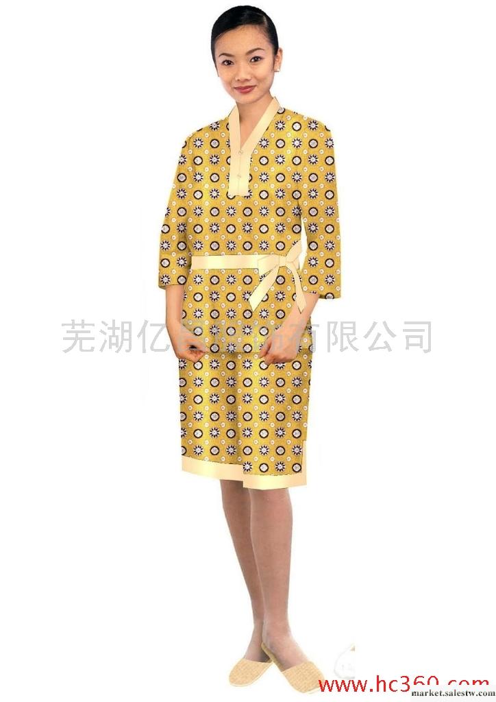 供應PLEASED均碼化纖桑拿服新款新上市工廠,批發,進口,代購