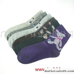 供應（批0.5元）2012新春新款純棉女士襪子 可愛小熊 卡通襪子 日系卡通襪工廠,批發,進口,代購