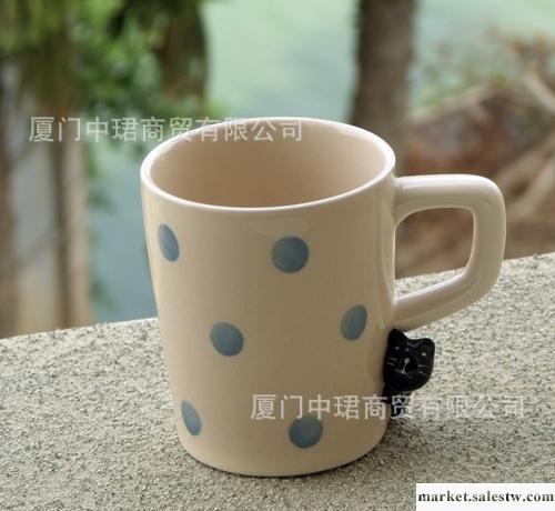 ZAKKA 日系雜貨 卡哇伊立體小動物裝飾陶瓷杯 咖啡杯 奶杯 餐杯工廠,批發,進口,代購