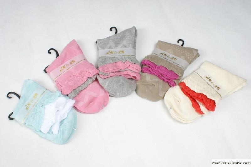 供應泰禾外貿日系蕾絲花邊短襪復古甜美女襪純棉工廠,批發,進口,代購