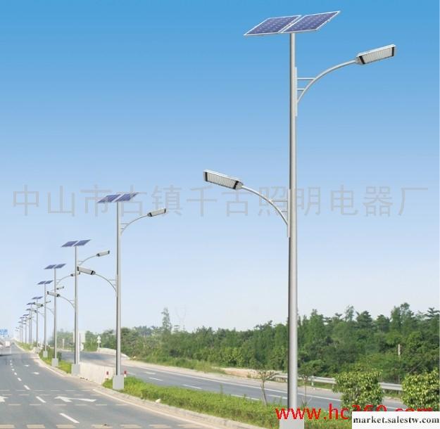 供應千吉Q15-190太陽能路燈LED路燈 道路燈 光控時控燈 戶外燈具工廠,批發,進口,代購
