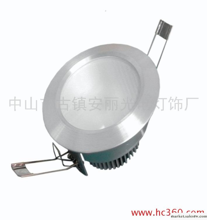 供應LED燈具 大功率天花燈 1W 暖白光工廠,批發,進口,代購