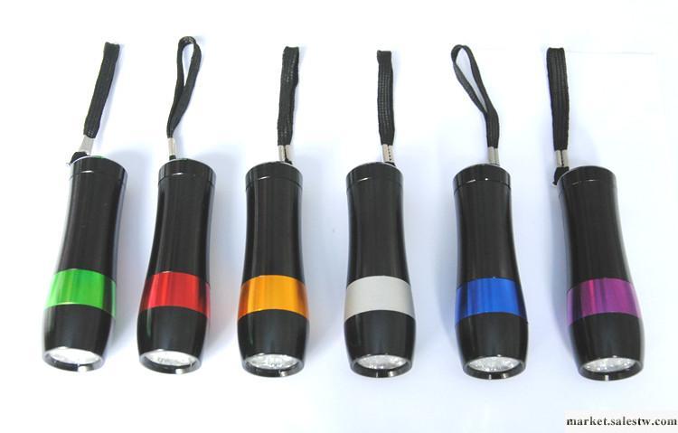 供應最新款3AAA手電筒3節7號電池手電筒最新款9LED手電筒最新款9燈手電筒1工廠,批發,進口,代購