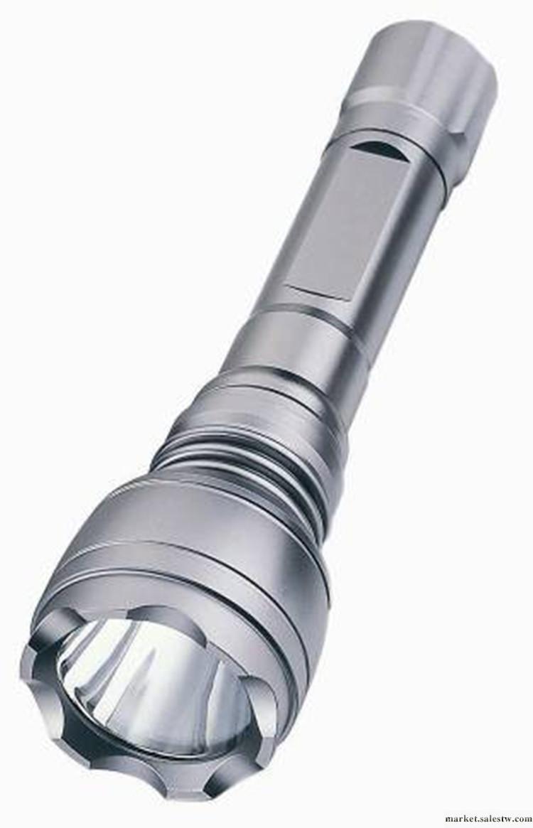 供應最新款CREE強光手電筒18650鋁合金強光3W大功率LED充電手電筒工廠,批發,進口,代購