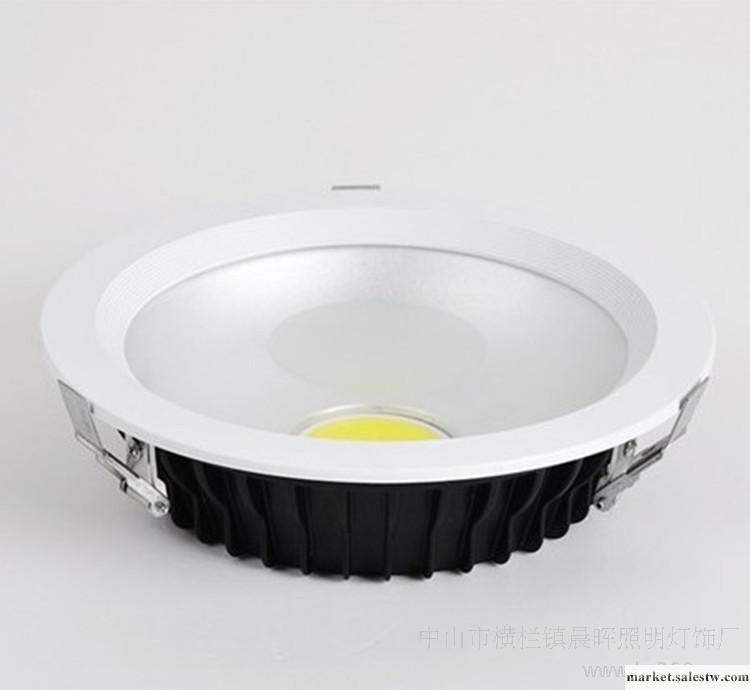 LED筒燈系列     廠家直銷LED高檔COB12W20W30W筒燈    光效均勻工廠,批發,進口,代購