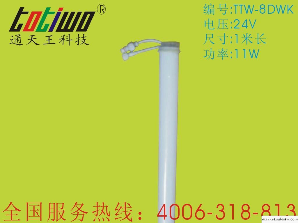 供應廠家直銷 質量保證 進口芯片 D50*50外控真8段led護欄管108珠工廠,批發,進口,代購