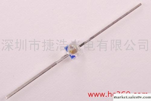 LED1.5MM小蝴蝶圓頭白發藍發光二極管工廠,批發,進口,代購