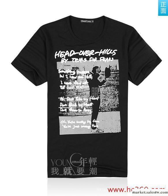 供應時尚休閑純棉男裝T恤加工，男裝訂做，T恤加工 品質保證工廠,批發,進口,代購
