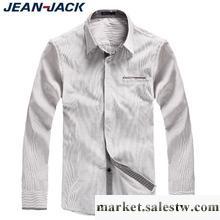 供應JeanJack 品質男裝2011秋裝新款 純棉休閑長袖襯衫 男V2013工廠,批發,進口,代購