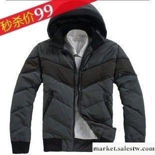 供應男士短款棉衣/保暖連帽棉服外套男裝工廠,批發,進口,代購