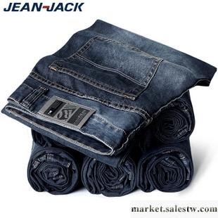 供應JeanJack男裝2011冬裝厚款水洗直筒休閑純棉長牛仔褲 男簡新月工廠,批發,進口,代購
