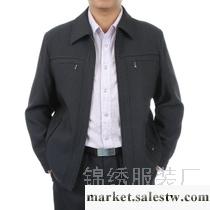供應沃爾沐正品 中老年男裝 秋裝夾克 中年男士休閑夾克衫 爸爸裝外套工廠,批發,進口,代購