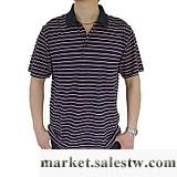 供應2012夏季新款男裝 翻領短袖T恤衫 絲光棉 純棉 中老年短袖工廠,批發,進口,代購