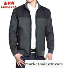供應圣利奧 2012男裝 新品 中老年男服裝 夾克男秋裝 外套工廠,批發,進口,代購