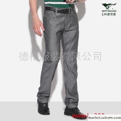 供應（55元）七匹狼牛仔褲 男裝 褲子 夏裝 長褲 正品工廠,批發,進口,代購