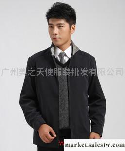 供應七匹狼正品夾克男裝 秋裝新款茄克 商務休閑蠶絲立領夾克外套工廠,批發,進口,代購