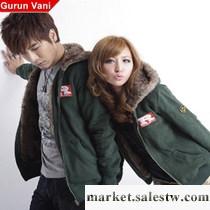 供應正品 2012秋冬裝新款 連帽棉服外套 棉衣 男裝 情侶裝工廠,批發,進口,代購