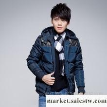 供應美琳 2012冬季新品羽絨服男韓版時尚加厚保暖潮流前線羽絨外套潮男裝工廠,批發,進口,代購