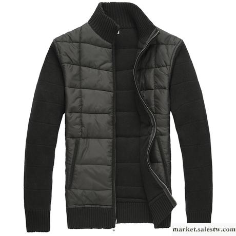 供應KZOE男裝 冬裝新品 2012男士立領雙面穿薄棉衣棉服 男外套1908工廠,批發,進口,代購