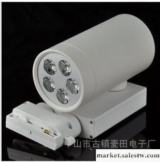 供應大功率5W LED軌道燈 軌道射燈-A 專業生產散件成品LED批發・進口・工廠・代買・代購