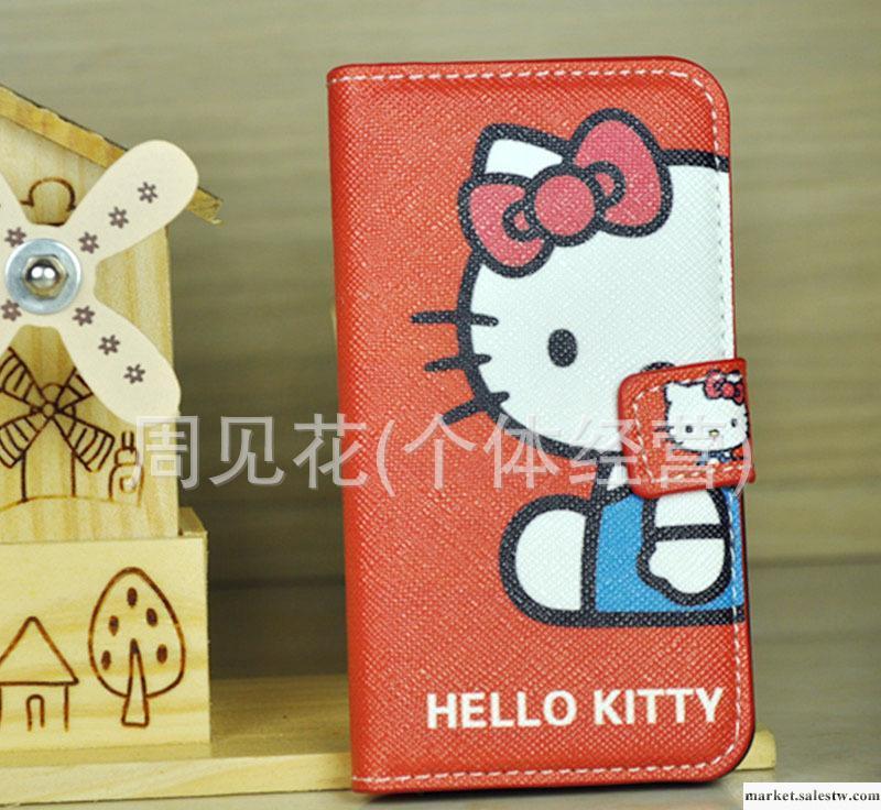 三星i9100 KT貓手機套左右開 彩繪皮套 hello kitty 貓卡通手機套工廠,批發,進口,代購