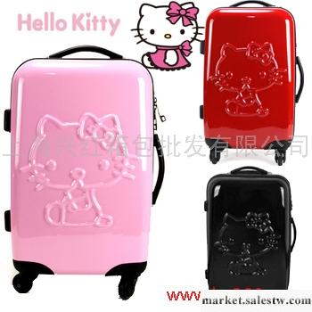 hello kitty可愛KT女卡通行李箱子兒童拉桿箱旅行箱包20寸24工廠,批發,進口,代購