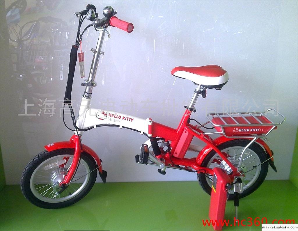 捷奧比 迷你Hello Kitty版折疊電動自行車 迷你時尚批發・進口・工廠・代買・代購