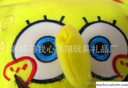 猴子飛毛絨玩具批發零售 海綿寶寶背包 兒童雙肩背 卡通 生日禮品工廠,批發,進口,代購