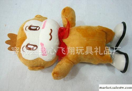 廠家直銷猴子飛毛絨玩具 電動悠嘻猴 兒童玩具 公司獎品 贈品工廠,批發,進口,代購
