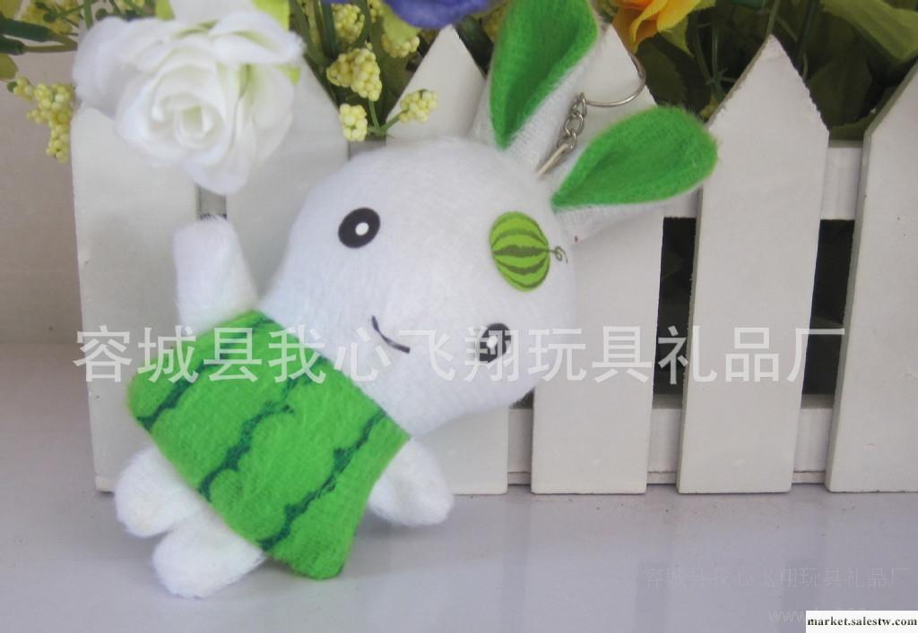 廠家直銷猴子飛毛絨玩具 西瓜兔小掛件 箱包掛件 公司禮品  贈品工廠,批發,進口,代購