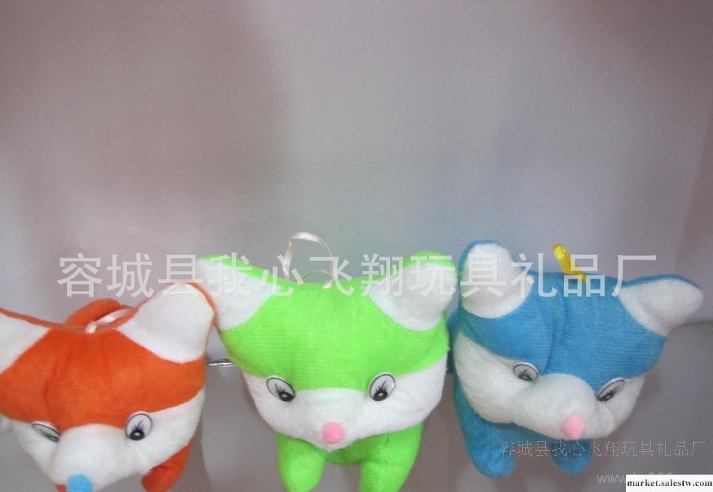 定制毛絨玩具 狐貍抓獎玩具 抓獎機玩具 猴子飛品牌 廟會禮品工廠,批發,進口,代購
