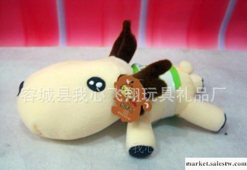 廠家直銷猴子飛毛絨玩具批發零售 鹿公仔 汽車裝飾 一鹿平安 贈品工廠,批發,進口,代購