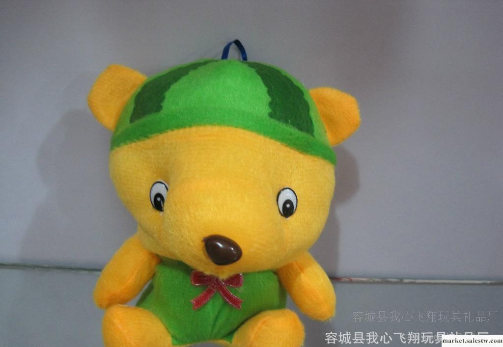 廠家直銷猴子飛毛絨玩具，廟會獎品，抓獎玩具，水果熊公仔工廠,批發,進口,代購