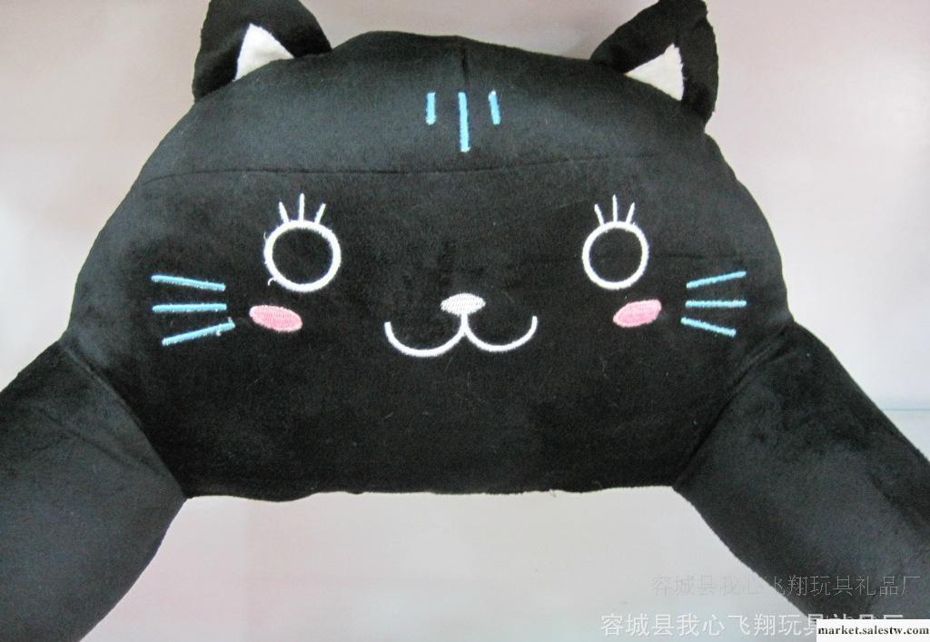 加工 猴子飛毛絨玩具 貓咪腰枕 靠背枕 u形枕 抱枕 禮品工廠,批發,進口,代購