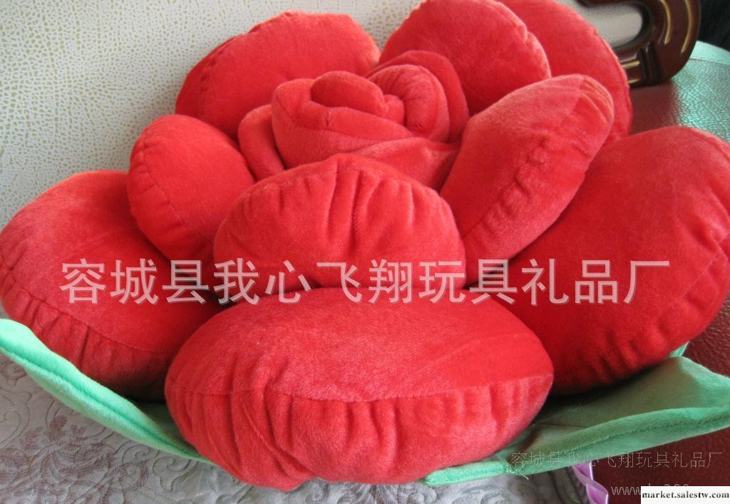 猴子飛毛絨玩具 批發玫瑰花朵 抱枕 情人節禮物 家居飾品工廠,批發,進口,代購