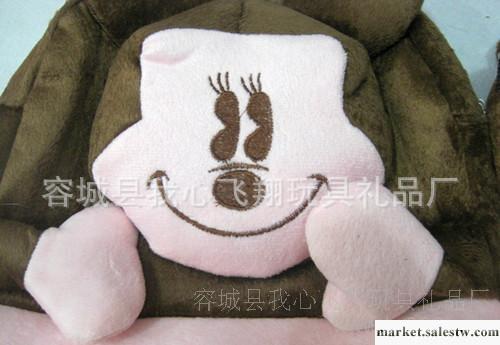 廠家直銷猴子飛毛絨玩具 兒童雙肩背 大小號 生日禮品 米奇 背包工廠,批發,進口,代購
