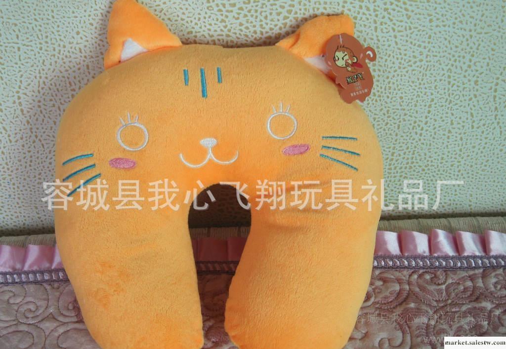 猴子飛毛絨玩具 貓枕 脖枕頸枕 生活禮品 靠墊枕工廠,批發,進口,代購