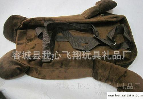 廠家直銷猴子飛毛絨玩具 多魔軍背包 兒童雙肩背   贈品 禮品工廠,批發,進口,代購