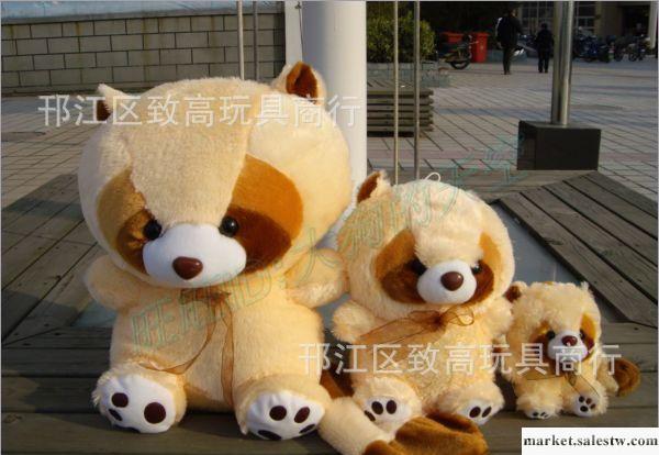 毛絨玩具 浣熊 浣熊抱枕 公仔 玩偶  泰迪熊 小浣熊35厘米工廠,批發,進口,代購