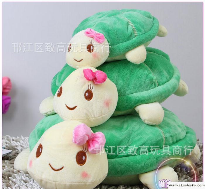 批發毛絨玩具 蝴蝶結 超可愛的烏龜抱枕 龜妹妹抱枕工廠,批發,進口,代購