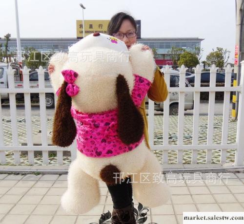廠家直銷 新款 毛絨玩具 蜜蜂狗 穿衣服狗 狗抱枕 狗公仔 玩偶工廠,批發,進口,代購